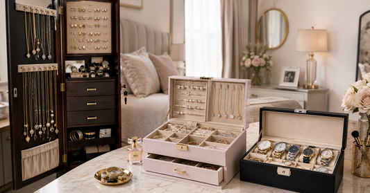 Jewelry Box or Jewelry Armoire? A Complete Guide to Organizing Your Fine Jewelry