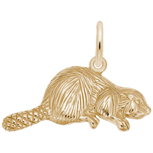 Handcrafted Beaver Charm - Unique Animal Jewelry for Nature Lovers 0116