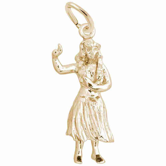 New Hula Dancer Charm - Perfect Gift for Dance Lovers & Collectors 0309