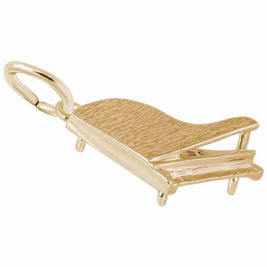New Grand Piano Charm for Music Lovers - Elegant Jewelry Accessory 0417