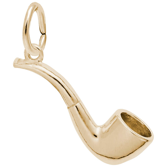 Handcrafted Dad Pipe Charm - Unique Family Friendship Gift 0440