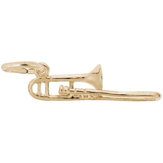 Handcrafted Trombone Charm for Music Lovers - Unique Gift Idea 0503