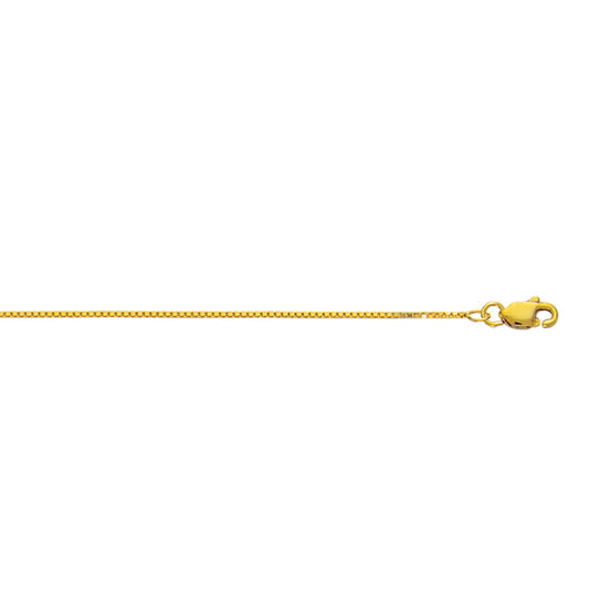 Royal Chain 10K Gold 0.78mm Classic Box Chain 053BOX