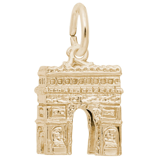 Charming L'Arc de Triomphe Travel Charm for France Lovers 0631