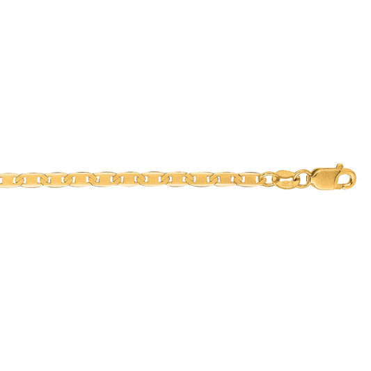 Royal Chain 10K Gold 2.3mm Mariner Chain 065M
