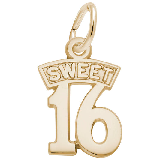 Sweet 16 Charm - Celebrate Milestones with Elegant Jewelry 0681