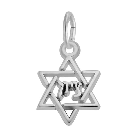Star of David Accent Charm