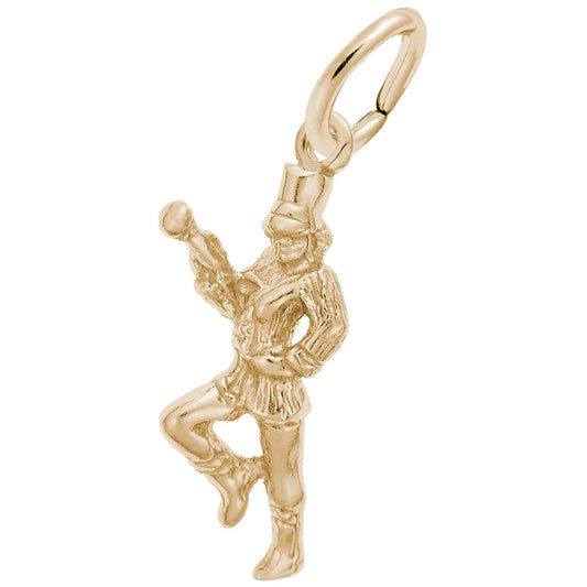 Majorette Dance Charm - Elegant Jewelry for Dance Enthusiasts 0932