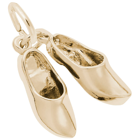 Charming Clog Shoes Charm for Travel Lovers - European Style 0936