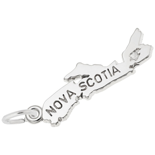 Nova Scotia Map Charm