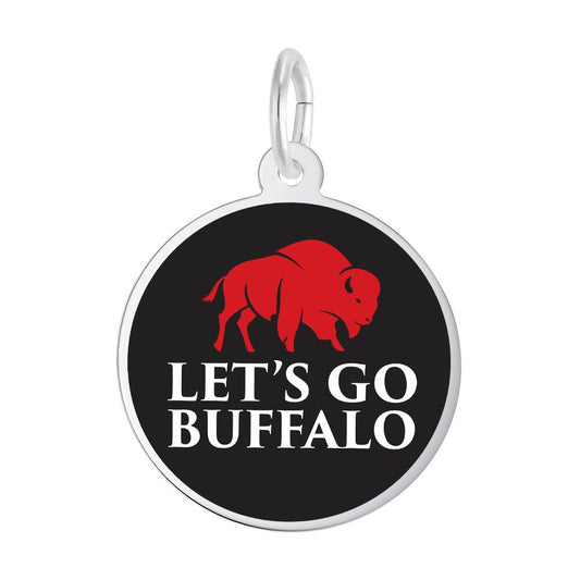 Let's Go Buffalo Black and Red Disc