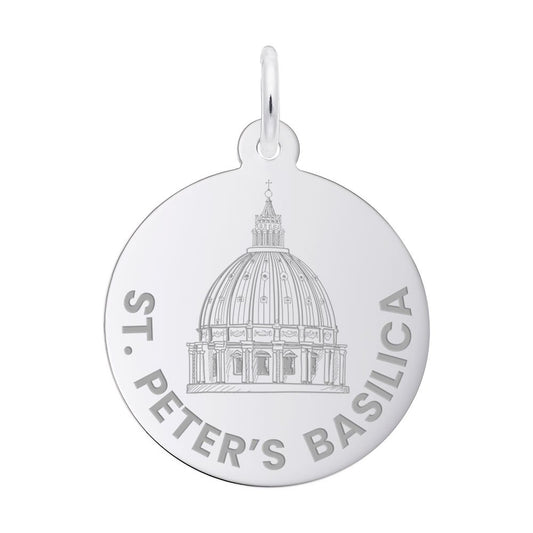 St. Peter's Basilica Disc Charm