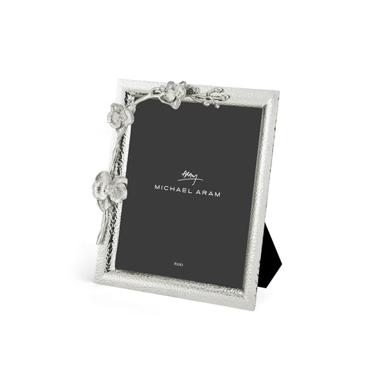 WHITE ORCHID PHOTO FRAME 8x10