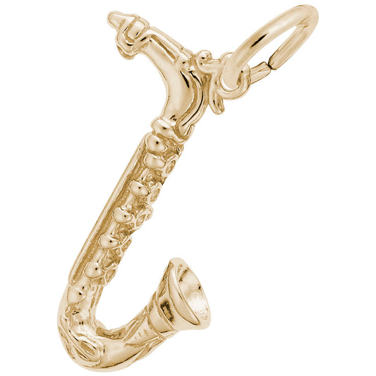 Elegant Saxophone Charm for Music Lovers - Perfect Gift Idea 1148