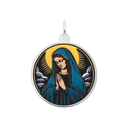 Praying Mary Charm