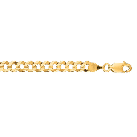 Royal Chain 10K Gold 4.7mm Comfort Curb Chain 120CC