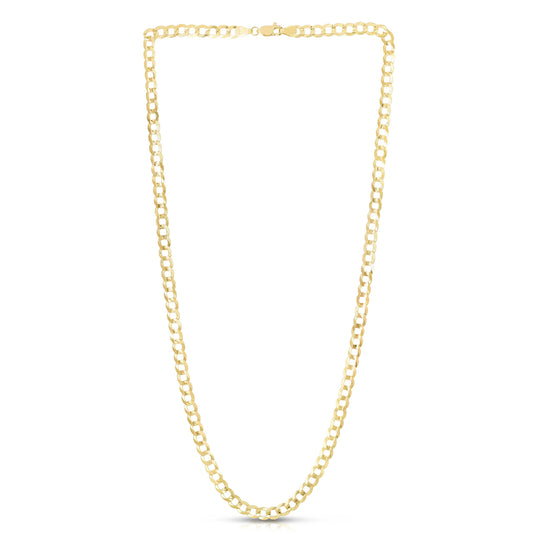 Royal Chain 10K Gold 5.3mm Lite Comfort Curb Chain 120LCRB