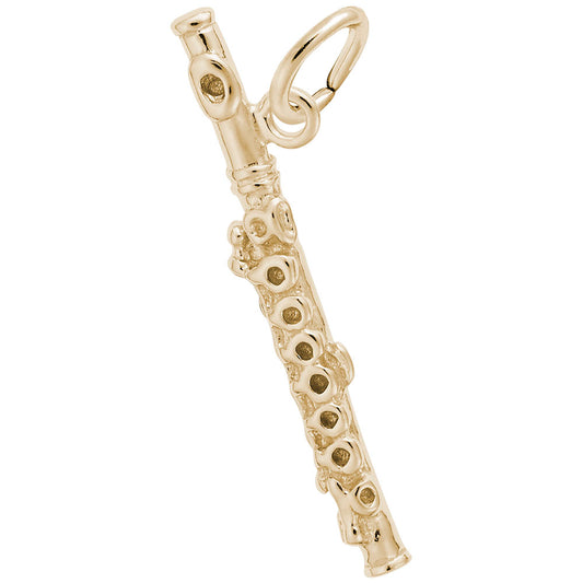 Piccolo Instrument Charm - Musical Jewelry for Music Lovers 1229
