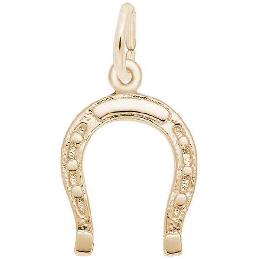 Good Luck Horseshoe Charm for Gamers - Rembrandt Charms 1358