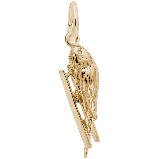Charming Budgie Bird Pendant - Perfect Gift for Pet Lovers 1396
