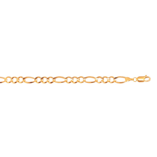 Royal Chain 10K Gold 5.3mm Figaro Chain 140RFIG