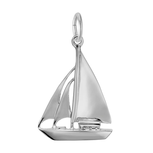 Cutter Sailboat Charm