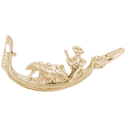 Charming Gondola Boat Charm for Nautical Jewelry Lovers 1439