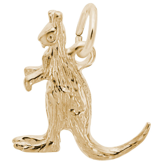 High-Quality Kangaroo Charm for Animal Lovers - Rembrandt Charms 1520