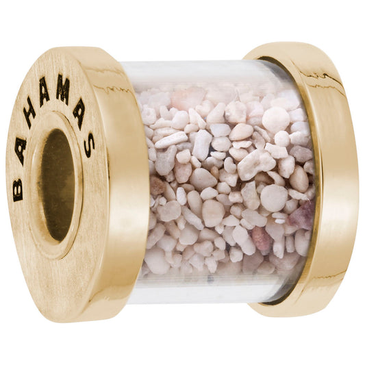 Bahamas Sand Capsule Bead Charm for Travel Lovers - Rembrandt 1524