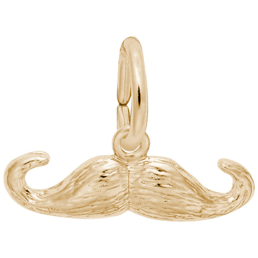 Stylish Moustache Charm for Charitable Causes - Unique Gift Idea 1531