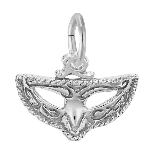 Mardi Gras Mask Charm
