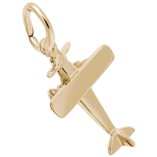Small Single Engine Airplane Charm