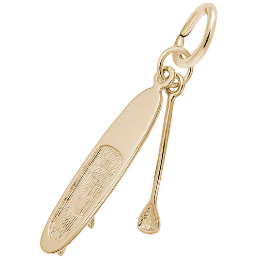 Charming Paddle Board Charm for Nautical Jewelry Lovers 1555