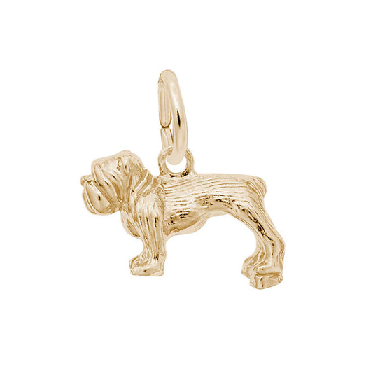 Charming Bulldog Accent Charm for Pet Lovers - Unique Gift Idea 1559