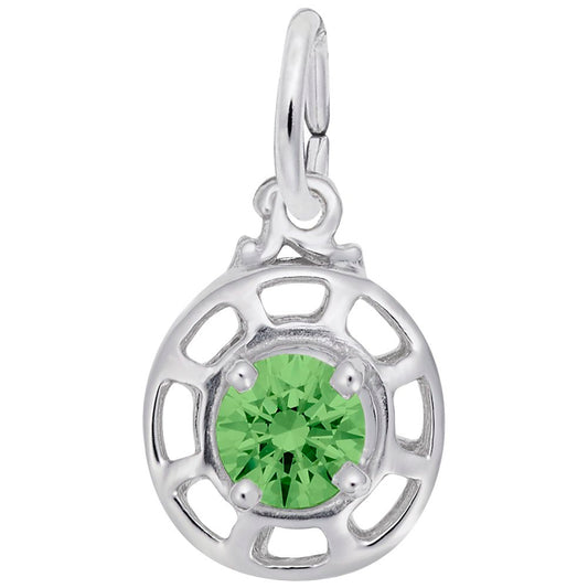 Insightful August Baby Charm - Family & Friendship Jewelry Gift 1580-008