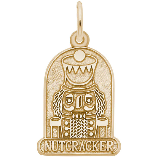Flat Nutcracker Charm for Dance Lovers - Unique Jewelry Gift 1689