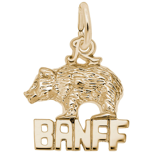 Banff Bear Charm - Adorable Animal Pendant for Pet Lovers 1736
