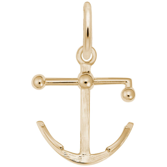 Elegant Kedge Anchor Charm for Nautical Jewelry Collection 1745