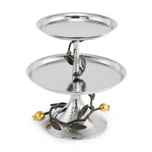 POMEGRANATE 2-TIER ETAGERE