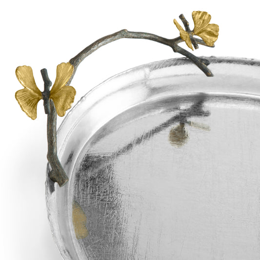 BUTTERFLY GINKGO OVAL TRAY