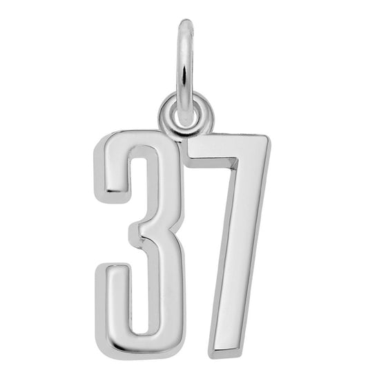 Personalized 'That's My Number' Charm - Custom 37 Design 1762-037