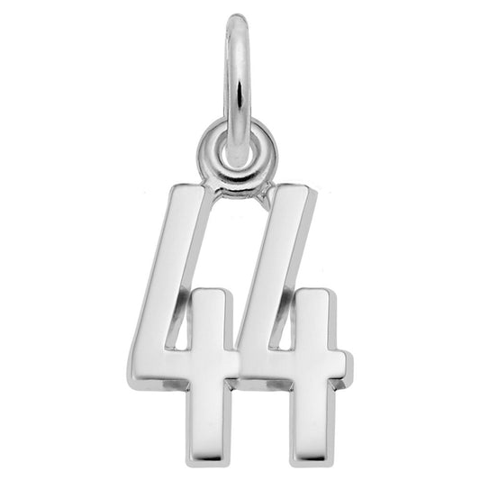 Personalized 'That's My Number' Charm - Customizable 44 Design 1762-044