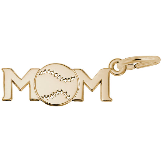 Baseball Mom Charm - Perfect Gift for Proud Baseball Moms 1791