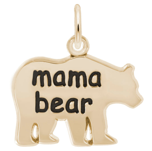Mama Bear Charm - Heartfelt Gift for Moms and Baby Keepsakes 1822