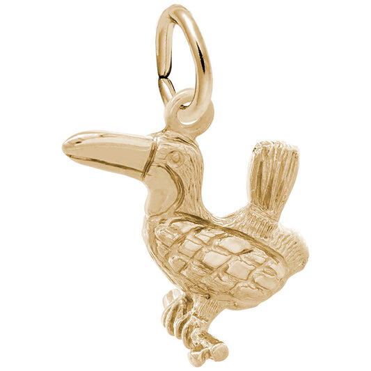 Colorful Toucan Charm for Animal Lovers - Unique Bird Jewelry 1843
