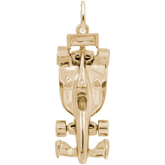 Modern Open Wheel Race Car Charm for Indiana Travel Lovers 1900