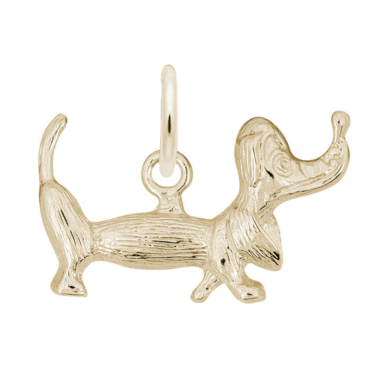 Dachshund Dog Charm - Adorable Pet Jewelry for Dog Lovers 1923