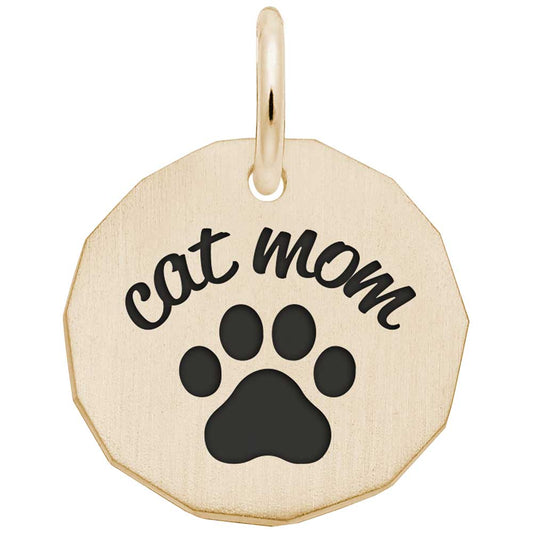 New Cat Mom Charm - Celebrate Your Feline Friendship Today! 1981