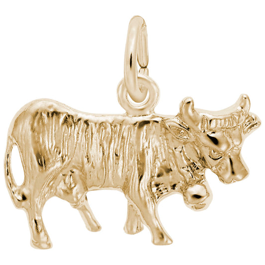 Charming Farm Cow Pendant - Unique Animal Jewelry for Collectors 2048
