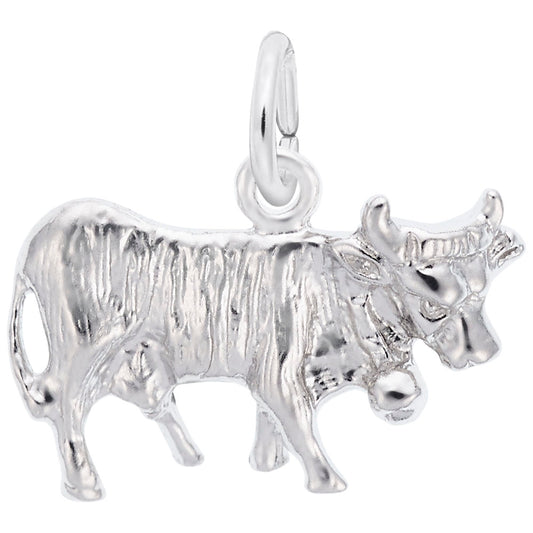 Charming Farm Cow Pendant - Unique Animal Jewelry for Collectors 2048